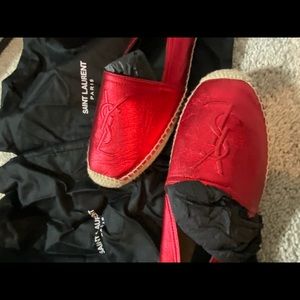 YSL espadrille shoes sz 39.5
